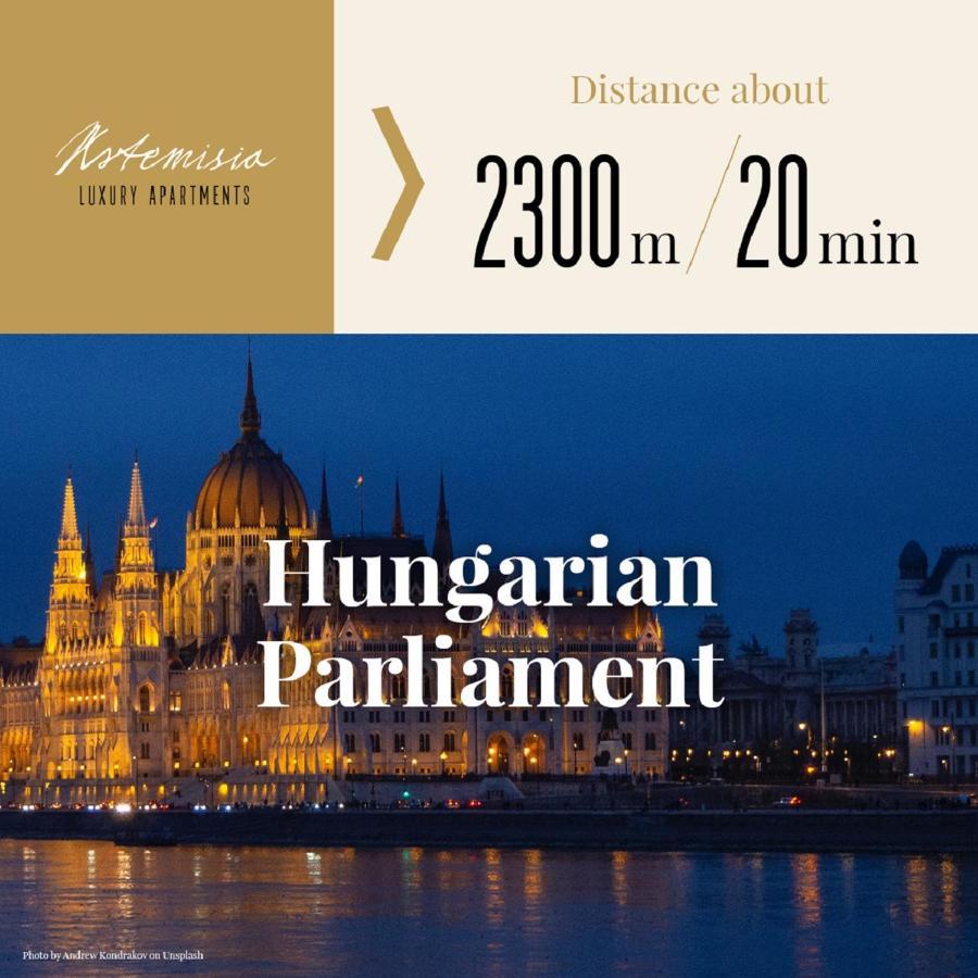 Artemisia Luxury Apartments Balcony Будапеща Екстериор снимка