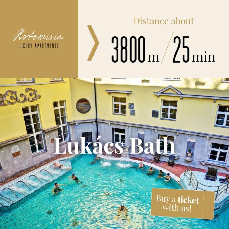 Artemisia Luxury Apartments Balcony Будапеща Екстериор снимка