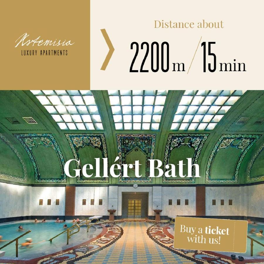 Artemisia Luxury Apartments Balcony Будапеща Екстериор снимка