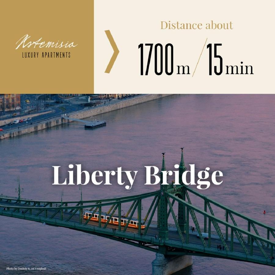 Artemisia Luxury Apartments Balcony Будапеща Екстериор снимка