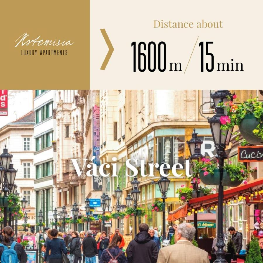 Artemisia Luxury Apartments Balcony Будапеща Екстериор снимка