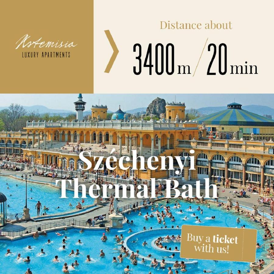 Artemisia Luxury Apartments Balcony Будапеща Екстериор снимка