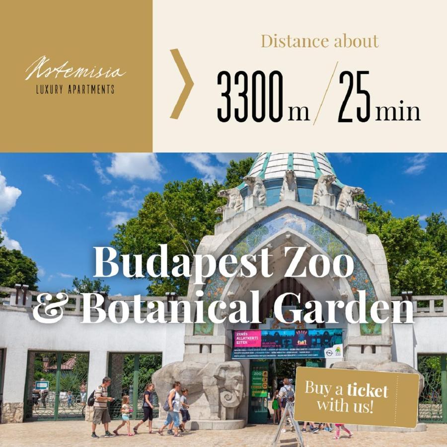 Artemisia Luxury Apartments Balcony Будапеща Екстериор снимка