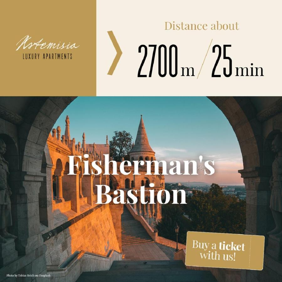 Artemisia Luxury Apartments Balcony Будапеща Екстериор снимка